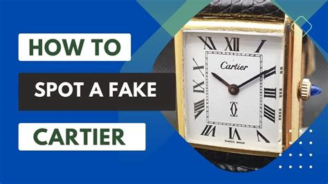 fake mens cartier watches|how to authenticate cartier watch.